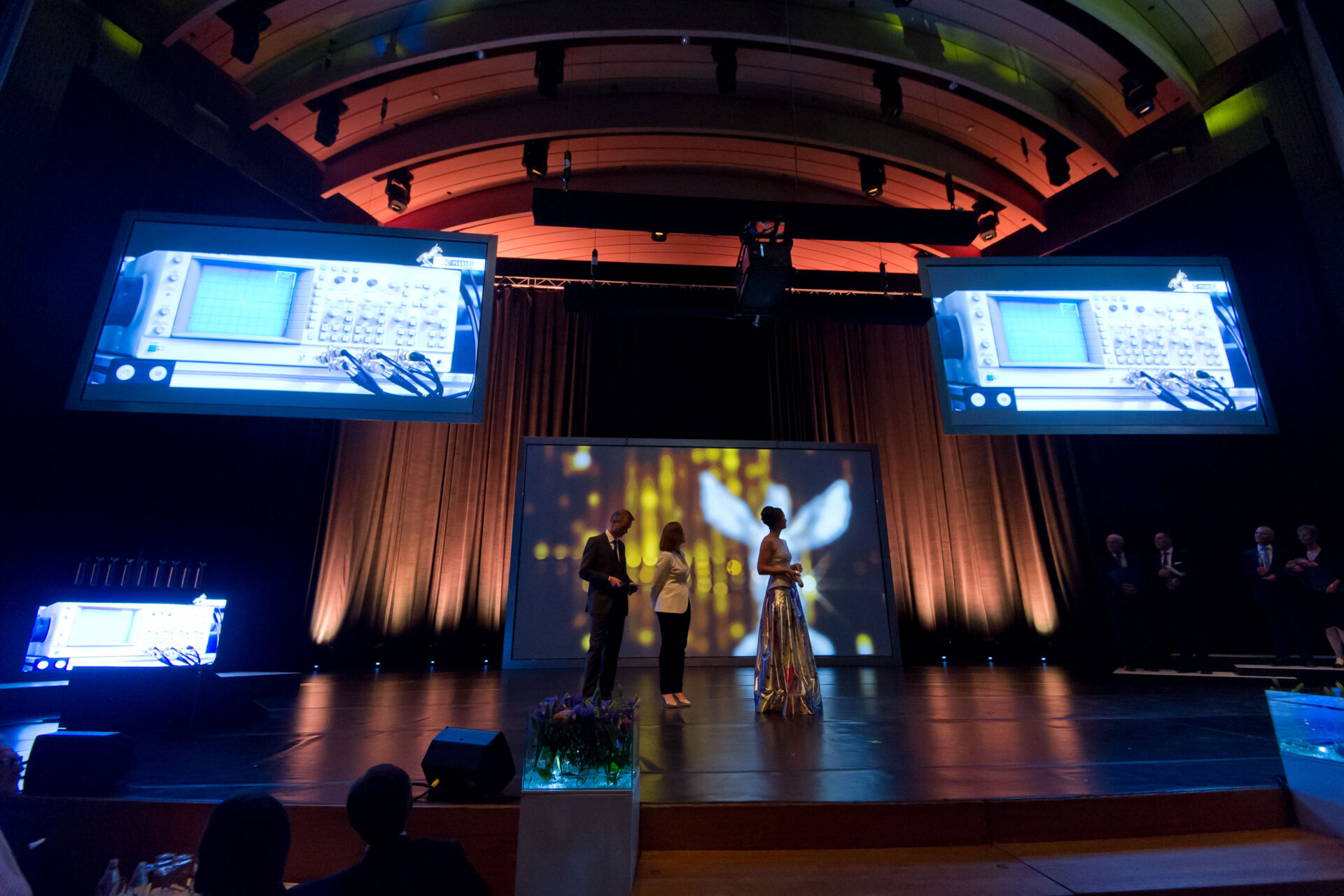 Visuals für die Gala