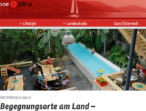 Österreich-Bild „Begegnungsorte am Land“